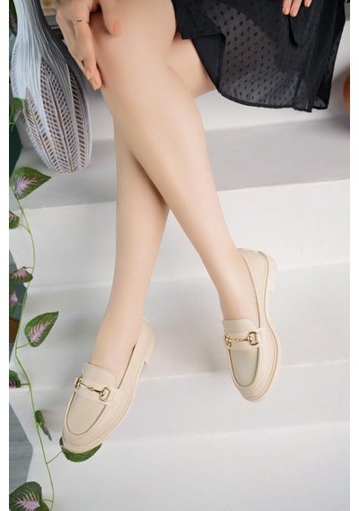 Nesilshoes Nesil Shoes Süha 203 Ten Anatomik Kadın Lofer
