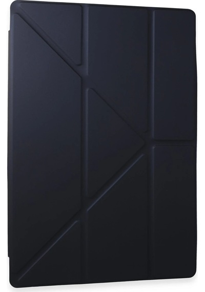 Gld-spt- Newface Samsung Uyumlu Galaxy Tab A9 Plus Kılıf Kalemlikli Mars Tablet Kılıfı - Lacivert
