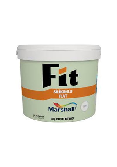 Fit Silikonlu Flat Bw Baz Dış Cephe Boyası 15 Lt