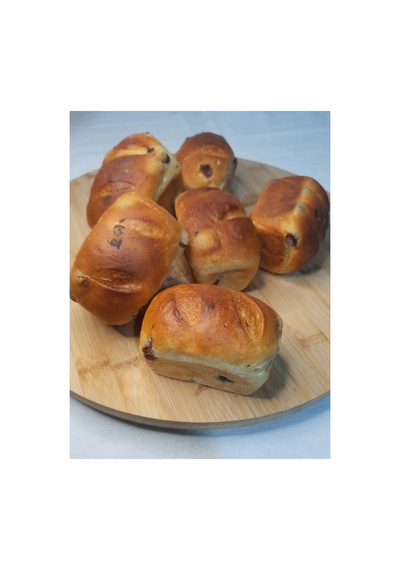 Milchbrötchen Mit Rosinen - Üzümlü Ekmekçik 6 Adet