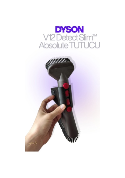 Dyson V12 Detect Slim Absolute Kablosuz Süpürge Aparatları Tutucusu