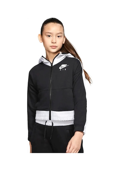 Nike Kız Çocuk Siyah Üst Cj7411-010 Spor Ceket
