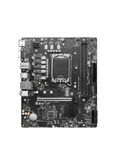 Msı Pro H610m-e Ddr4 1700p Ddr4 3200 Oc Hdmı Vga M.2 Usb3.2 Glan Matx