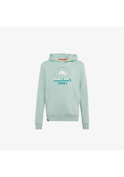 Adidas K Minecraft Mt Çocuk Yeşil Sweatshirt Kv6480