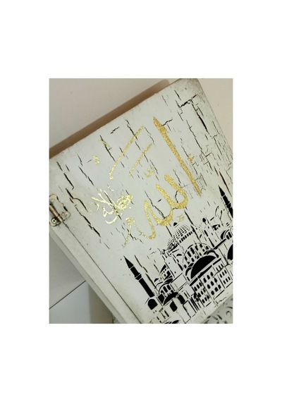 Ev Aksesuar Ahşap Kitap Kutu Seti Beyaz - 627784249 Beyaz