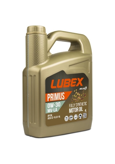 Lubex Primus Mv-La 0W-30 Tam Sentetik Motor Yağı 4 L