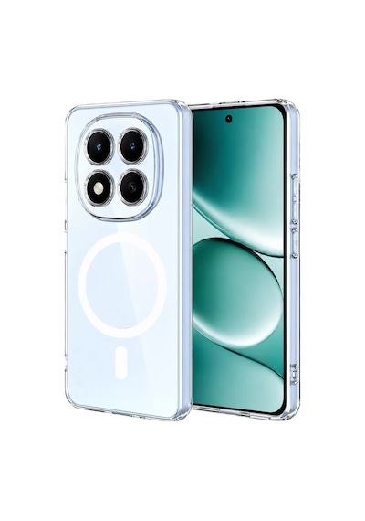 Mey İthalat Redmi Note 15 Pro Plus 5g Combo Sert Şeffaf Magsafe Kapak - Şeffaf
