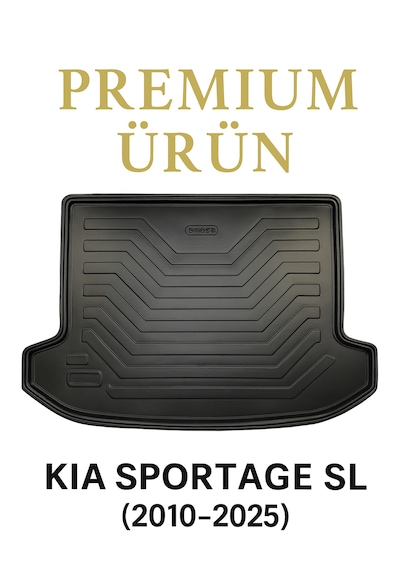 Kia Sportage 2010-2015 Uyumlu 3d Bagaj Havuzu Premium