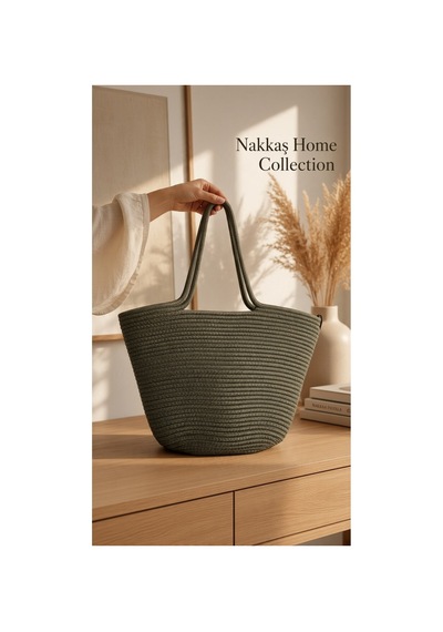 Nakkaş Home Collection Jüt Çanta Kadın Hasır Çanta, Plaj Çantası, Omuz Ve Günlük Kullanım Çantası-haki-45x30 Cm Haki Yeşil Nakkaş Home Collection Jüt Çanta Kadın Hasır Çanta, Plaj Çantası, Omuz Ve Günlük Kullanım Çantası-haki-45x30 Cm Haki Yeşil