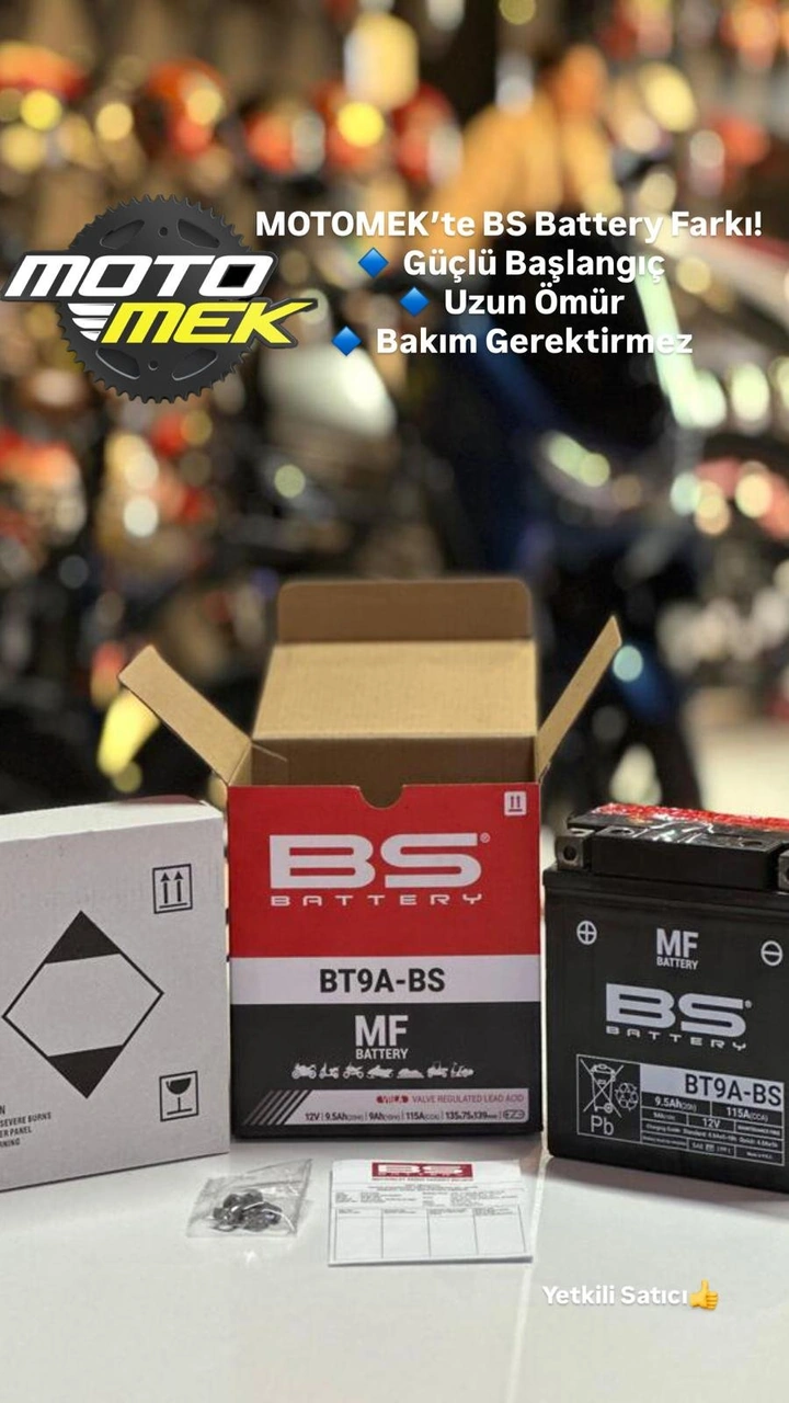 Cf Moto 250 Nk Uyumlu Bs Battery Bt9a-bs Motosiklet Aküsü Yt9a