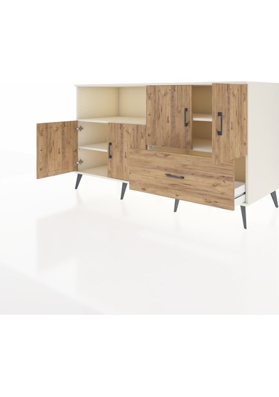 Kronos Konsol 4 Raflı Tek Çekmeceli 4 Kapaklı 176x59x99 Aytaşı-ça Aytaşı-çam Kronos Konsol 4 Raflı Tek Çekmeceli 4 Kapaklı 176x59x99 Aytaşı-ça Aytaşı-çam