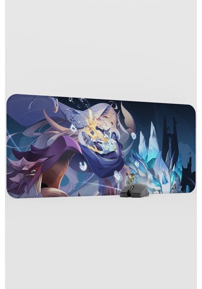 Kokomi Genshin Impact Anime Gacha V5 - 90x40 Xxl Gaming Mouse Pad Fare Altlığı