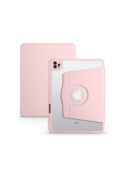 Apple Uyumlu iPad Pro 11 2018 Kılıf Termik Kalem Bölmeli Dönebilen Standlı