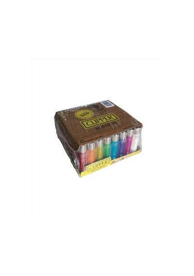 Clipper Renkli Micro Taşlı Çakmak 48 Adet 0939