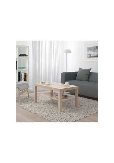 Ikea Lack Orta Sehpa, Ağartılmış Meşe Görünümlü, 90x55 Cm