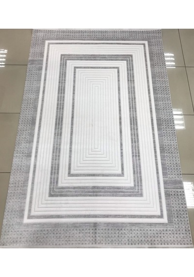 Padişah Halı Polo 74779 095 Serisi Akrilik Salon Oturma Yatak Odası Halısı Gri