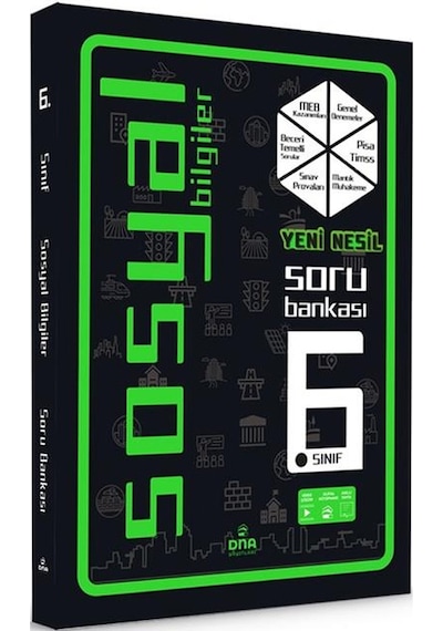 Dna Yayınları 6. Sınıf Sosyal Bilgiler Soru Bankası
