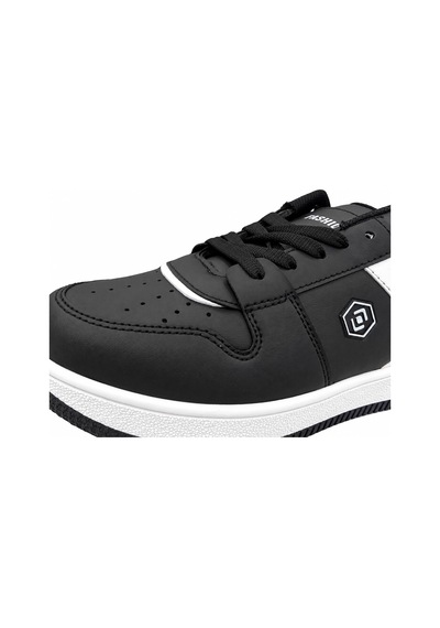 Papucumun Dünyası Unisex Bağcıklı Hafif Sport Tasarım Günlük Mevsimlik Sneaker Siyah