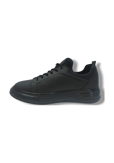G-class 896-26 Mat Deri Anatomik Erkek Sneaker Siyah