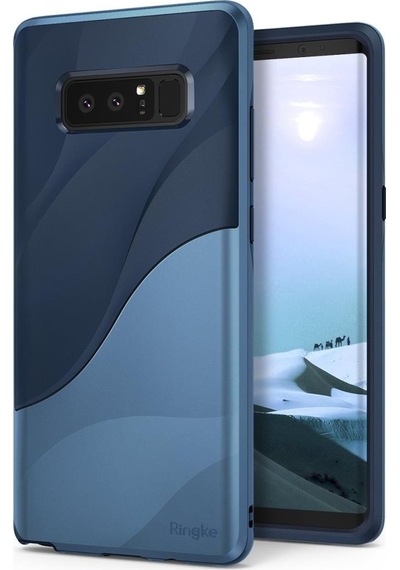 Ringke Wave Galaxy Note 8 İle Uyumlu Kılıf Coastal Blue