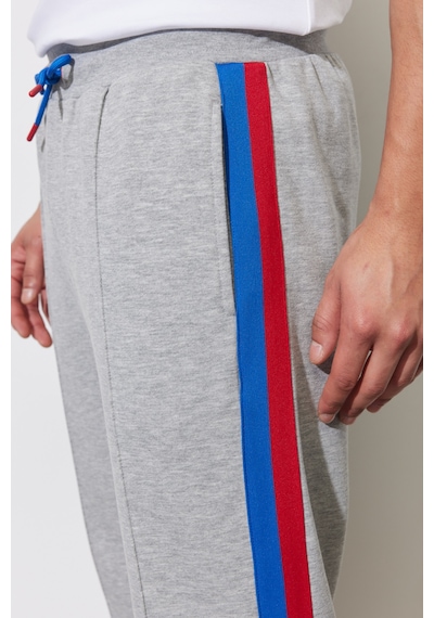 Ac&Co / Altınyıldız Classics Erkek Grı Melanj Standart Fit Normal Kesim Pamuklu Çizgili GRI MELANJ Ac&Co / Altınyıldız Classics Erkek Grı Melanj Standart Fit Normal Kesim Pamuklu Çizgili GRI MELANJ