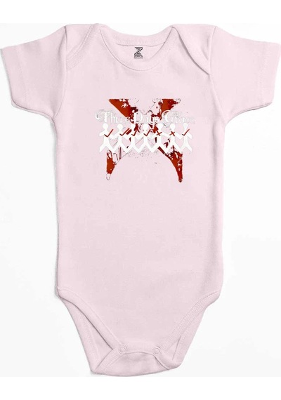 Zepplin Giyim Three Days Grace One-x Pembe Bebek Body Zıbın