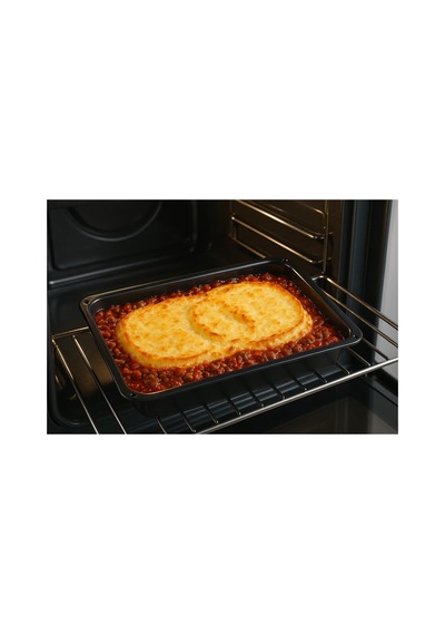 Tr Cook-lab Siyah Emaye Fırın Tepsisi 37x26cm Dikdörtgen İç Ve Dış Yüzeyi Zindeliklı Emaye Kaliteli Genel