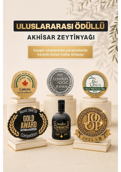 Palamidas Yeni Hasat Soğuk Sıkım Zeytinyağı Teneke 5 L