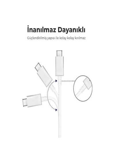 İletişm Micro 6 Amper Hızlı Şarj Ve Data Kablosu 1 Metre