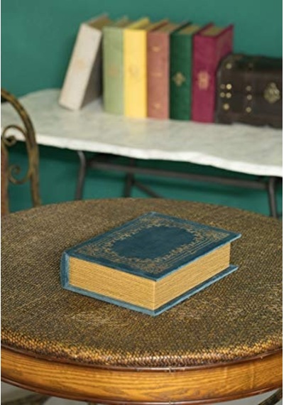 Qı003691.b Kitap Şeklinde Dekoratif Saklama Kutusu