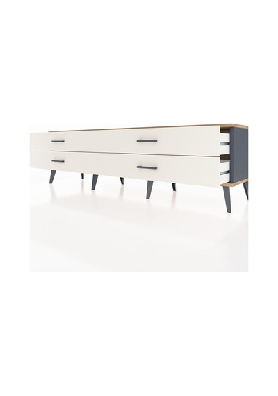 Hyperion Tv Ünitesi 4 Çekmeceli 176x44x51 Antrasit-çam/aytaşı Atlas Çam/aytası Hyperion Tv Ünitesi 4 Çekmeceli 176x44x51 Antrasit-çam/aytaşı Atlas Çam/aytası