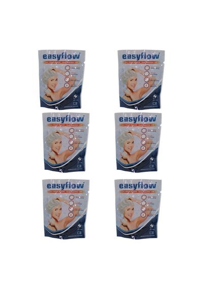 Easyflow Hasta Saç Bakım/temizleme/yıkama Bonesi 6 Adet/paket Hasta Saç Bakım