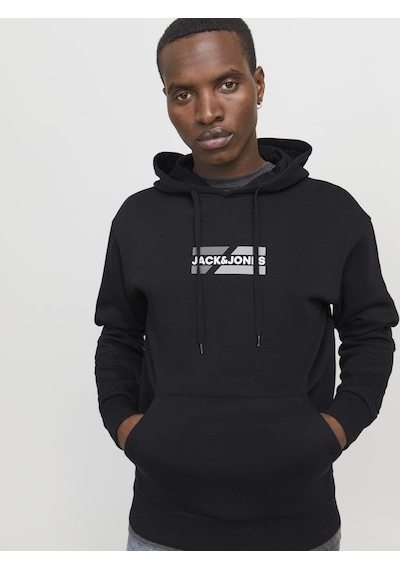 Jack & Jones Jjcorp Graphıc Sweat Hood Noos Çok Renkli