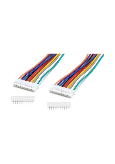 50 Adet 2mm 10 Pin Çift Taraflı Jst Ph Konnektör 30cm Kablolu