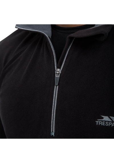 Trespass Maflmfn10001 Blackford Male Microfleece At100 Black Erkek Polar 001
