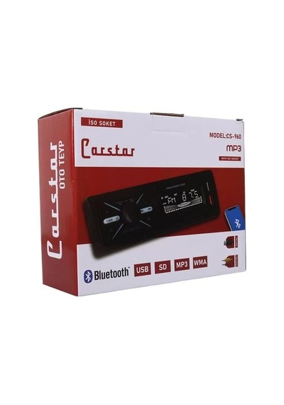 Hubrendy Sh Carstar Cs-960 Çift Usb/sd/fm/aux/bluetooth Kumandalı Oto Teyp 4x60 Watt