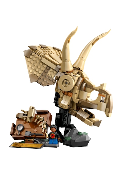 LEGO® Jurassic World Dinozor Fosilleri: Triceratops Kafatası 76969 -9 Yaş ve Üzeri Çocuklar için Yaratıcı Oyuncak Dinozor Yapım Seti(468P)
