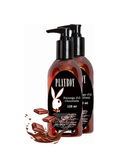 Süper Çikolata Aromalı Vücut Masaj Yağı 120ml Chocolate Flavored Massage Oil 2 Adet