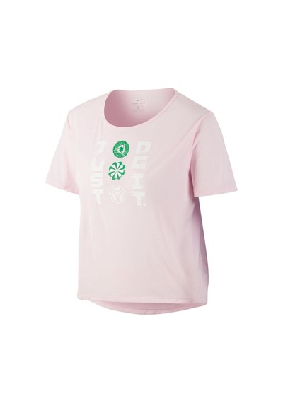 Nike Icon Clash Running Kadın T-shirt Pembe