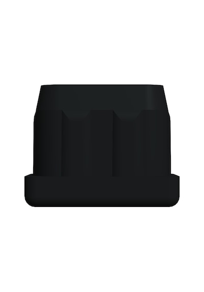 Cateksss 20x30 Mm Plastik Rotil Gövdesi Siyah - 15 Li Paket