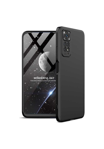 Xiaomi Redmi Note 11s Global Kılıf 360 Tam Koruma Ön Ve Arka Sert Mika Kapak Ays Gkk Kapak
