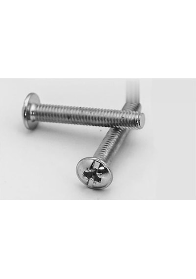 Yuvarlak Yıldız Başlı Rysb Kulp Vidası, Civata M4x30 - 50 Adet Diğer