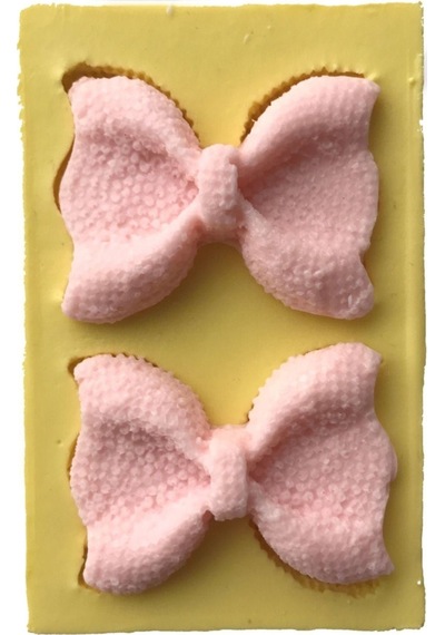 2 Li Kurdele Şeklinde Silikon Pasta Ve Seker Hamuru Kalibi 4,5x3,5x1 Cm 6