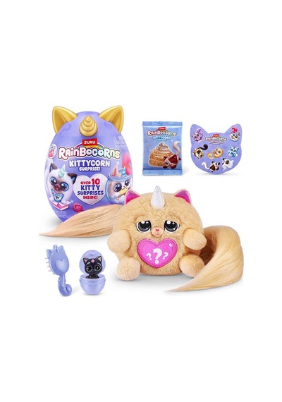 Raınbocorns Kıttycorn Surprız S3-92104 Sarı Kuyruk Çok Renkli