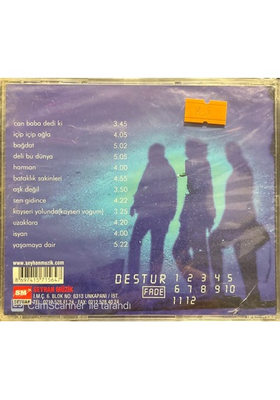 Plak Değildir Cd Dir Cd Destur Deli Bu Dünya Açılmamış Jelatini