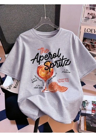 Noıssey Urban Pop Graphic Kadın Tişört Koleksiyonukod 5171 Gri
