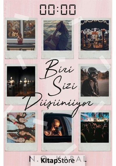 Kitapstore- 00:00 Biri Sizi Düşünüyor Karton Kapak / N. G. Kabal