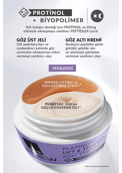 Anew Platinum Lift Ve Tighten Dual Eye System 20 Ml. Üçlü Set - 658678694