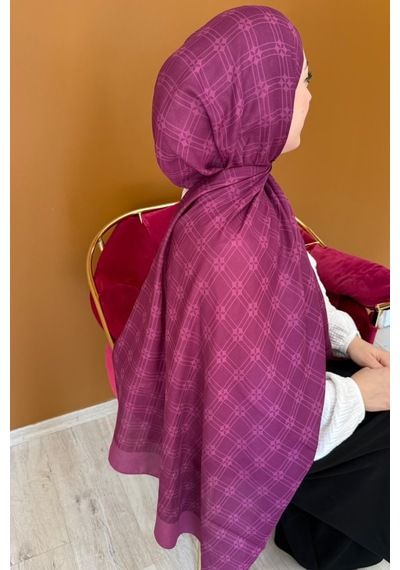 Mimiyum Koza Şal- Işıltı Desen - Model 3 Çok Renkli