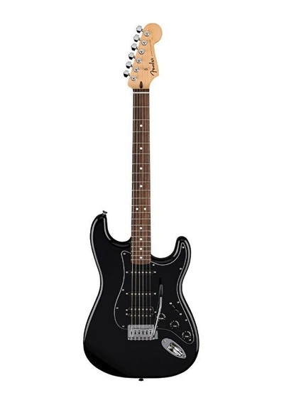 Fender Standard Strat Hss Lrl Bpg Blk Elektro Gitar
